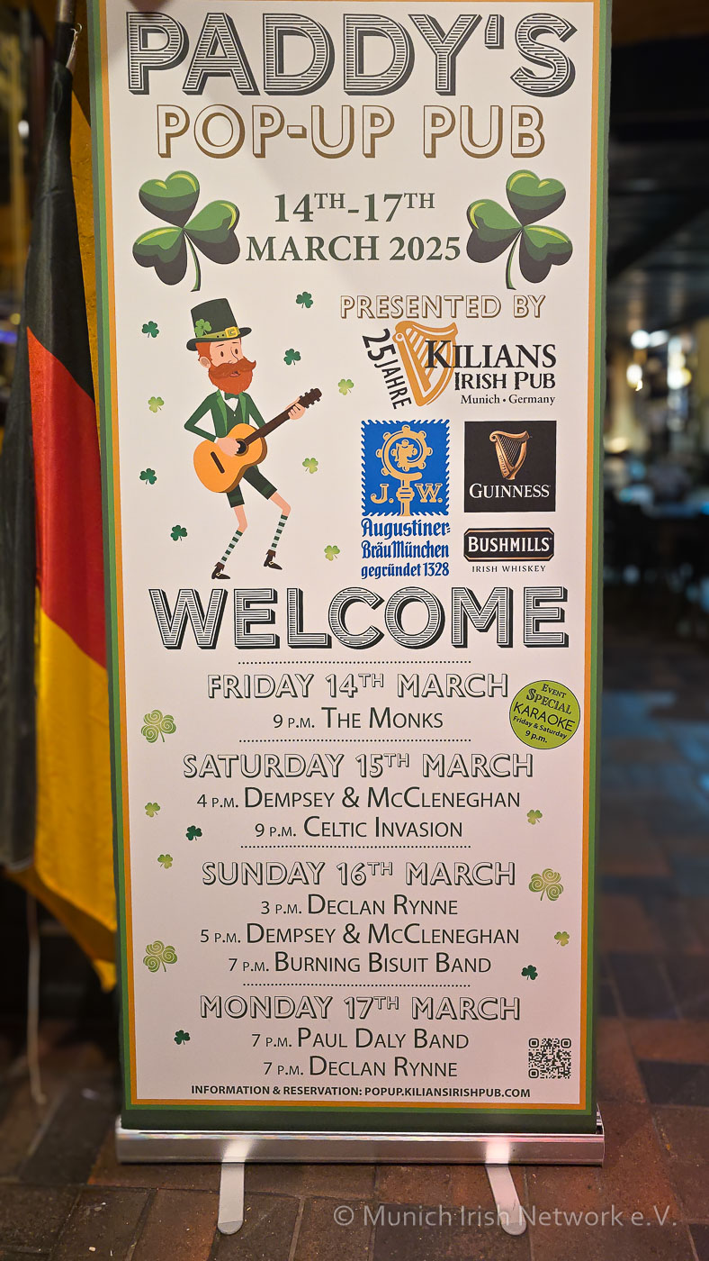 Pressekonferenz zum St. Patrick's Day 2025
