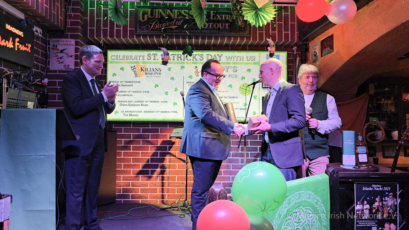 Pressekonferenz zum St. Patrick's Day 2025