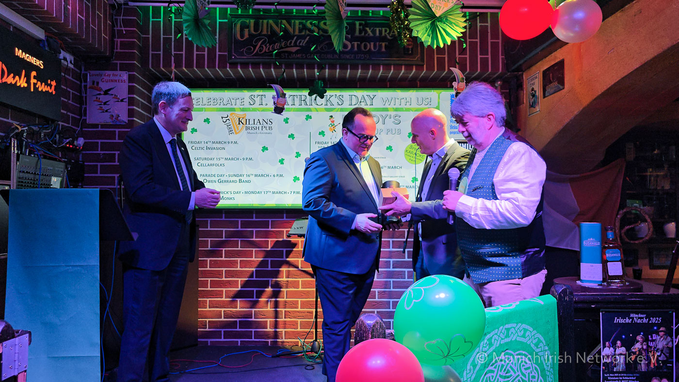 Pressekonferenz zum St. Patrick's Day 2025
