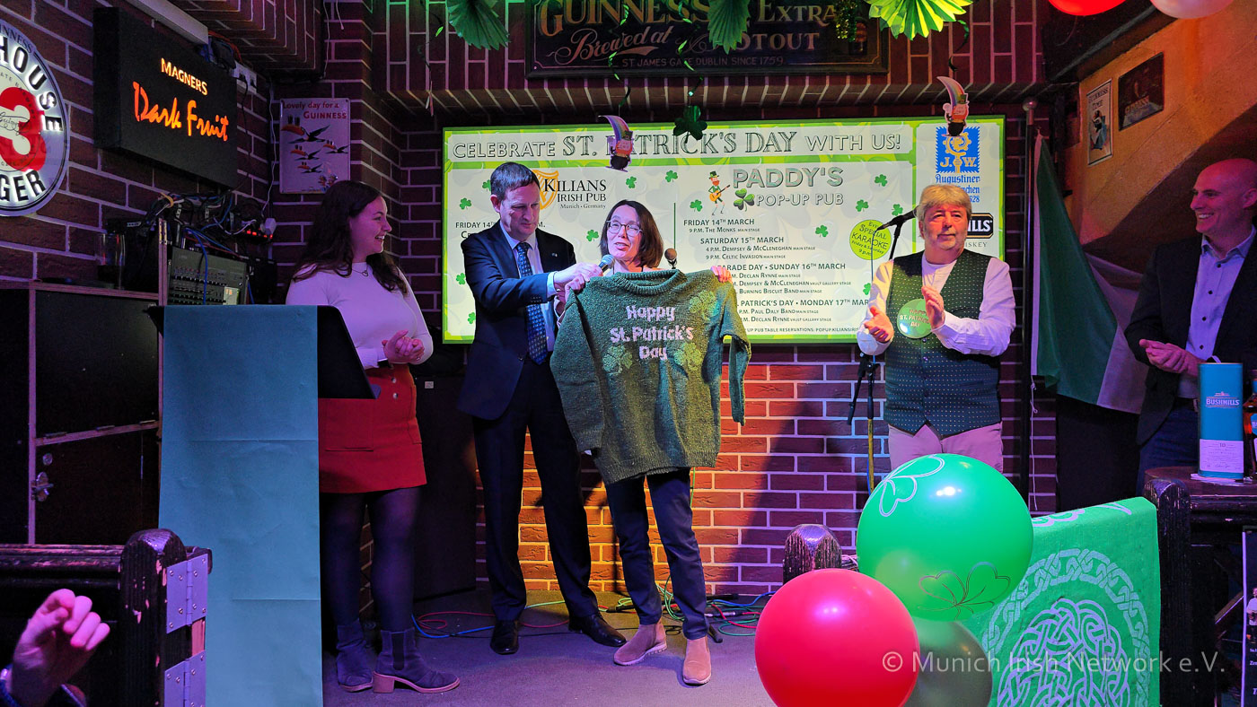 Pressekonferenz zum St. Patrick's Day 2025