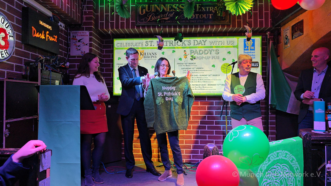 Pressekonferenz zum St. Patrick's Day 2025