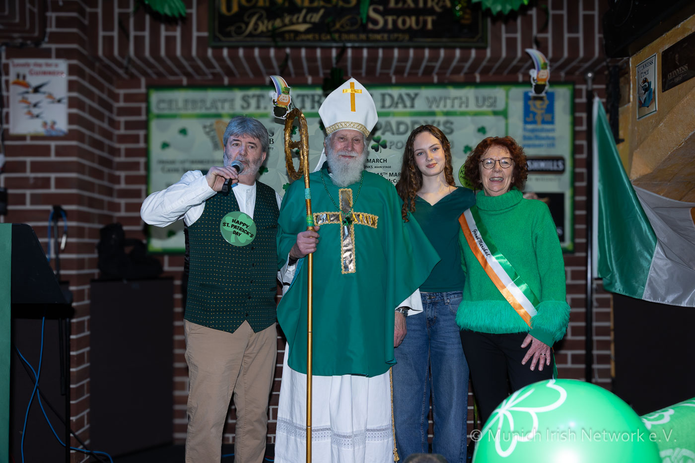 Pressekonferenz zum St. Patrick's Day 2025