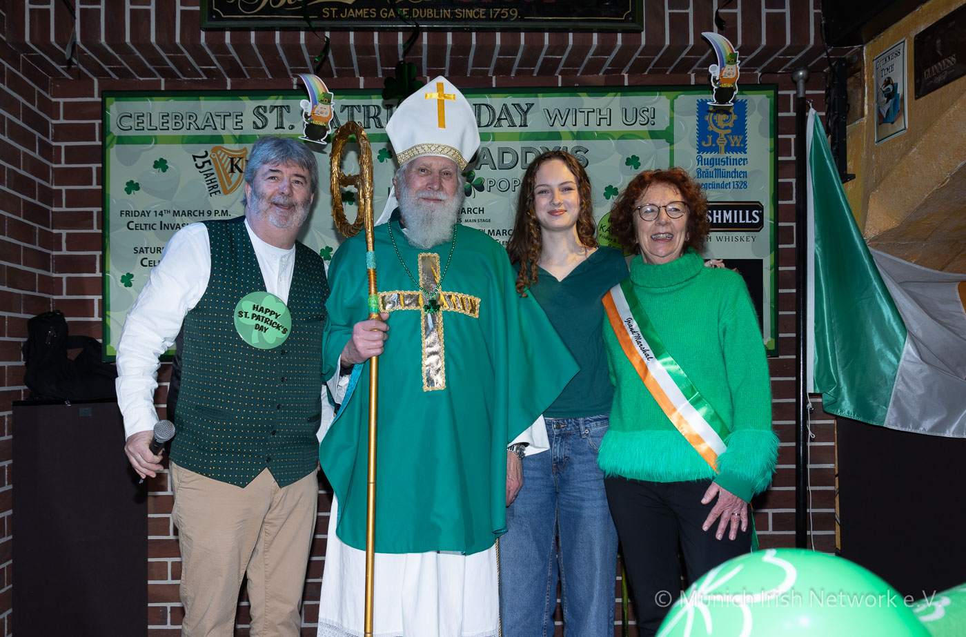 Pressekonferenz zum St. Patrick's Day 2025