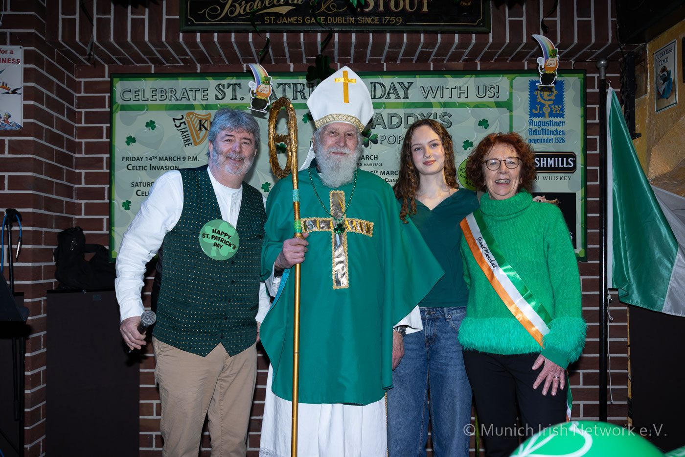 Pressekonferenz zum St. Patrick's Day 2025