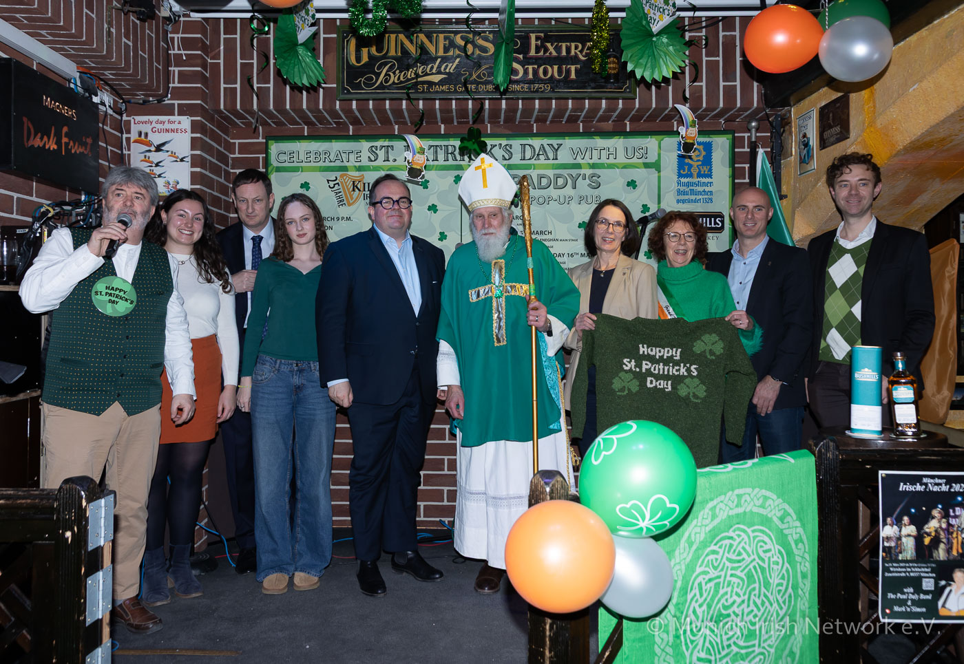 Pressekonferenz zum St. Patrick's Day 2025