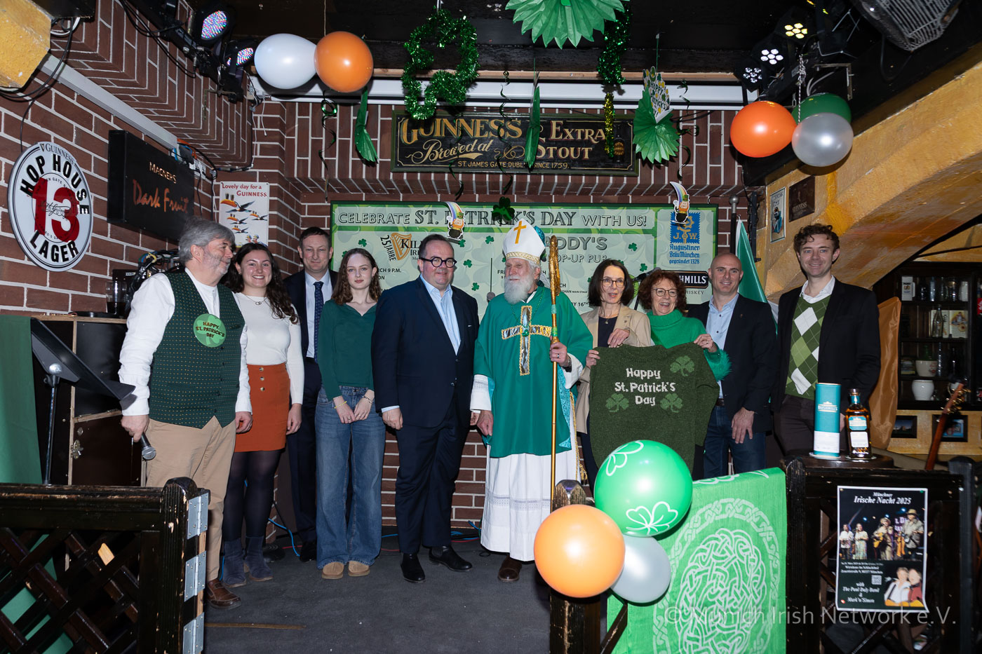 Pressekonferenz zum St. Patrick's Day 2025