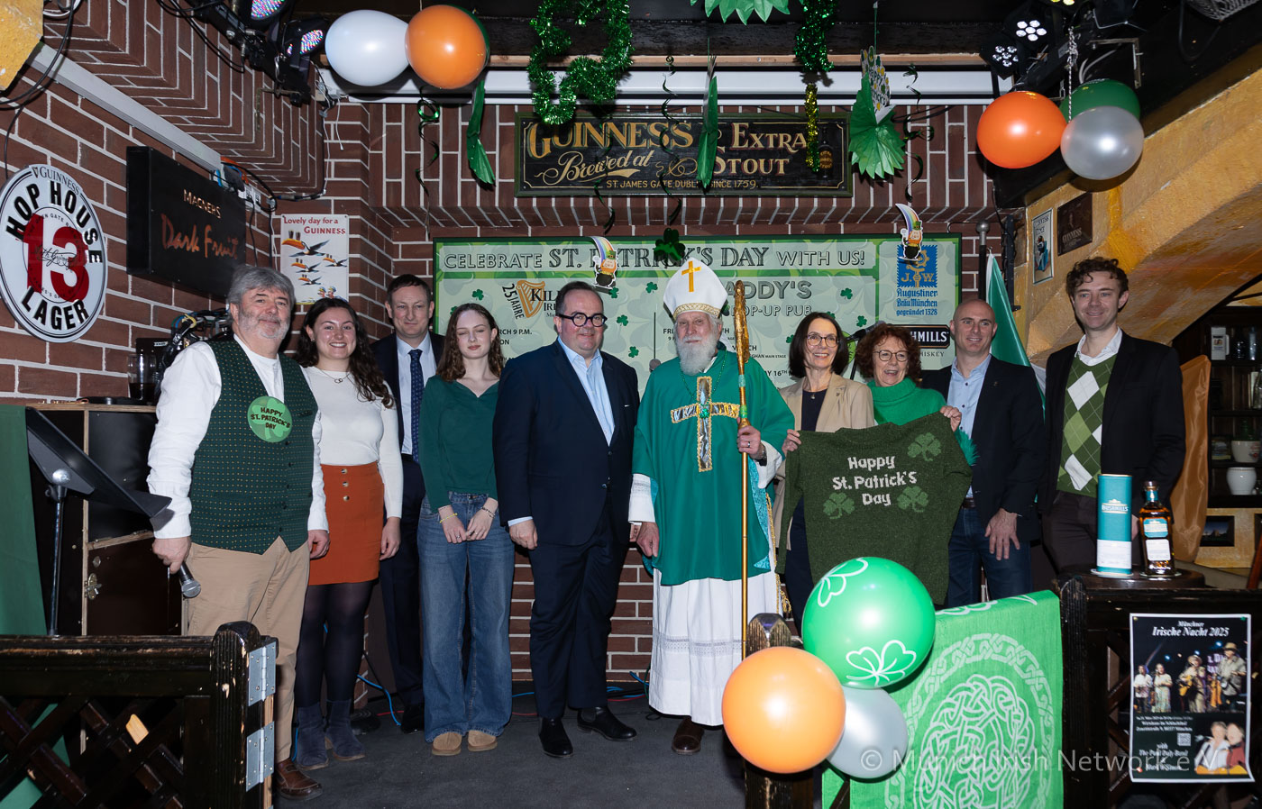 Pressekonferenz zum St. Patrick's Day 2025