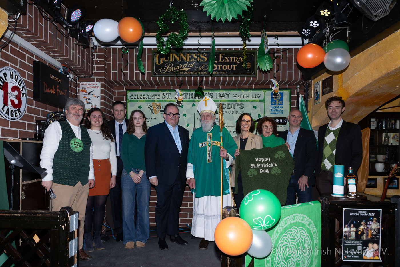 Pressekonferenz zum St. Patrick's Day 2025