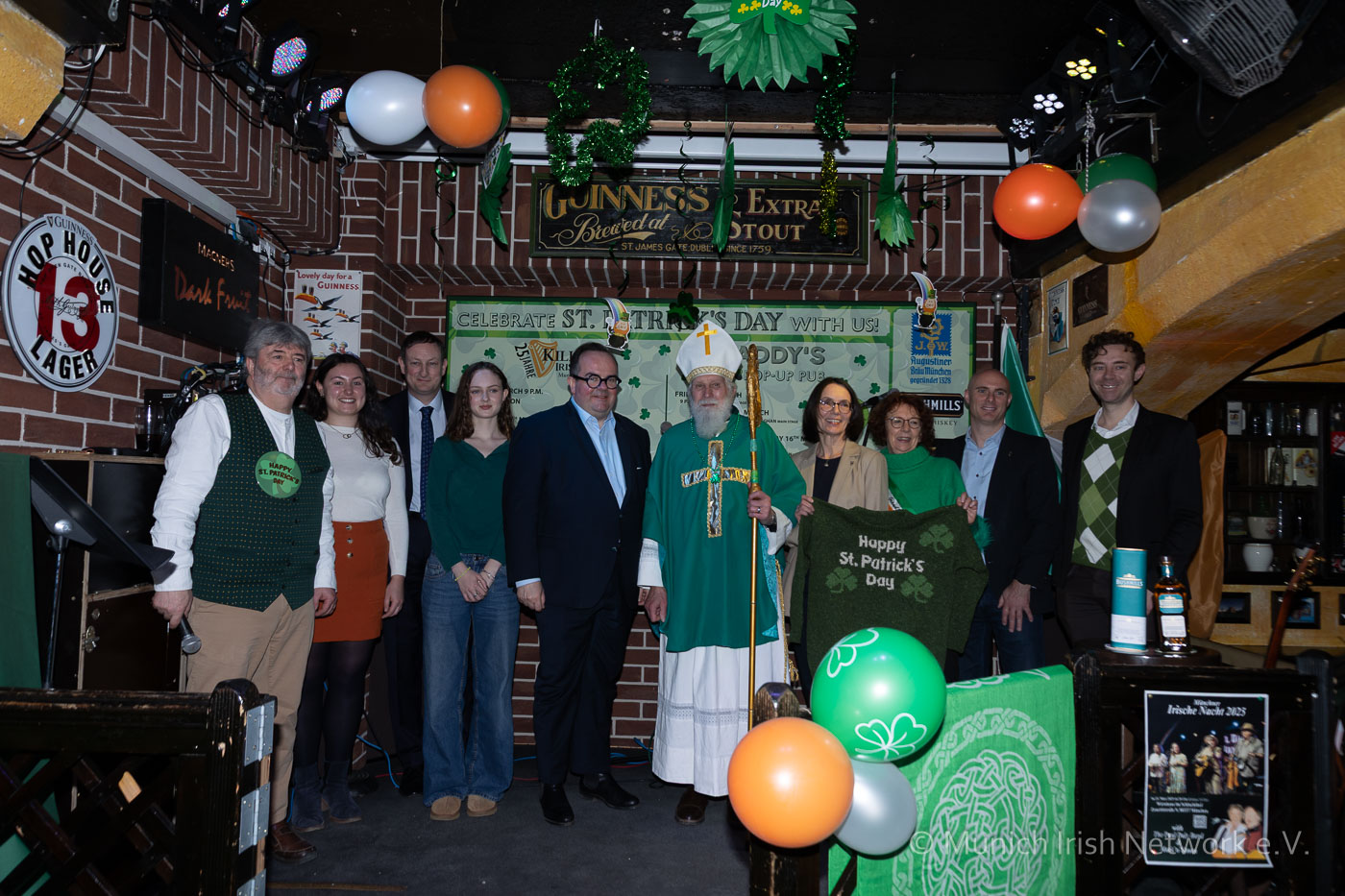 Pressekonferenz zum St. Patrick's Day 2025