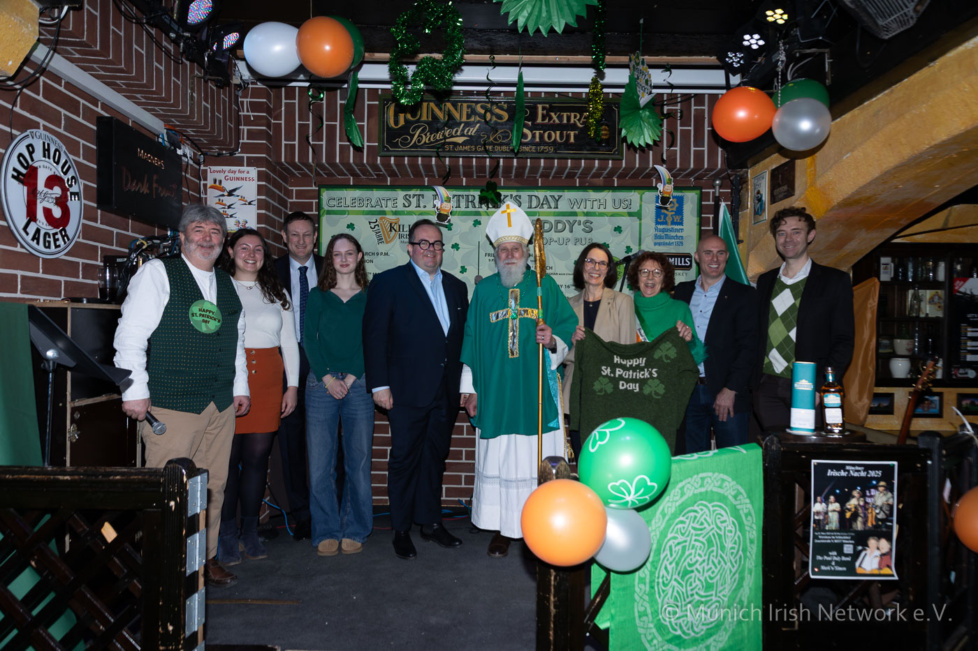 Pressekonferenz zum St. Patrick's Day 2025