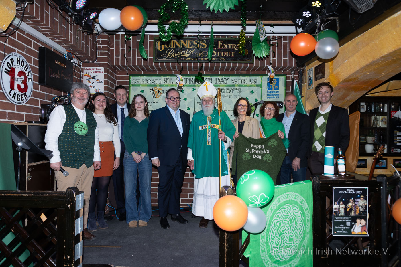 Pressekonferenz zum St. Patrick's Day 2025