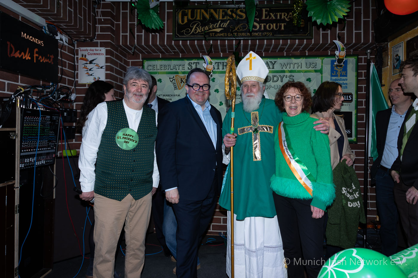 Pressekonferenz zum St. Patrick's Day 2025