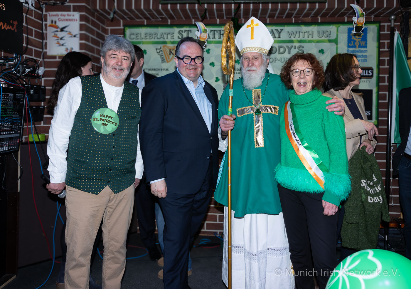 Pressekonferenz zum St. Patrick's Day 2025