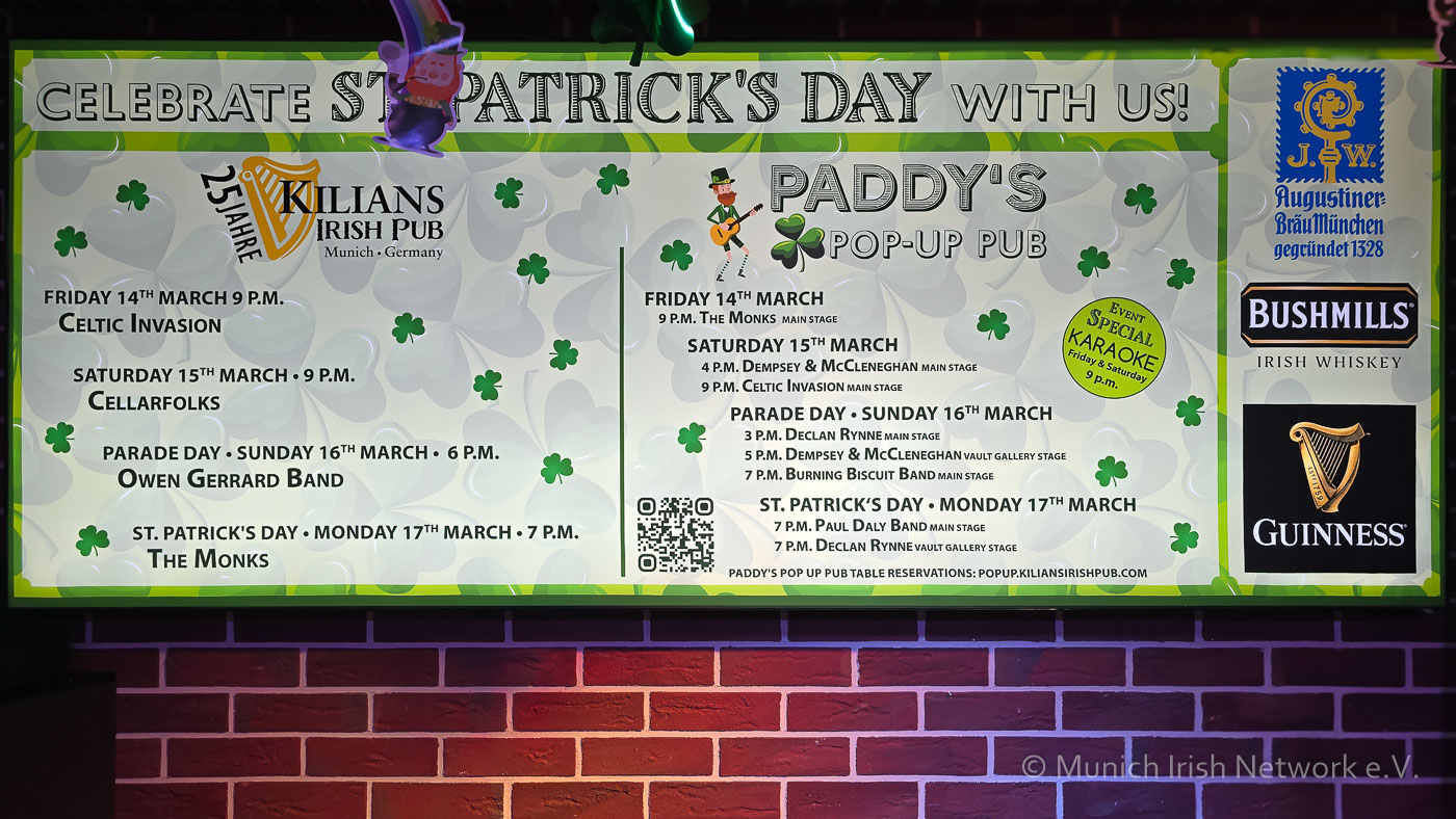 Pressekonferenz zum St. Patrick's Day 2025