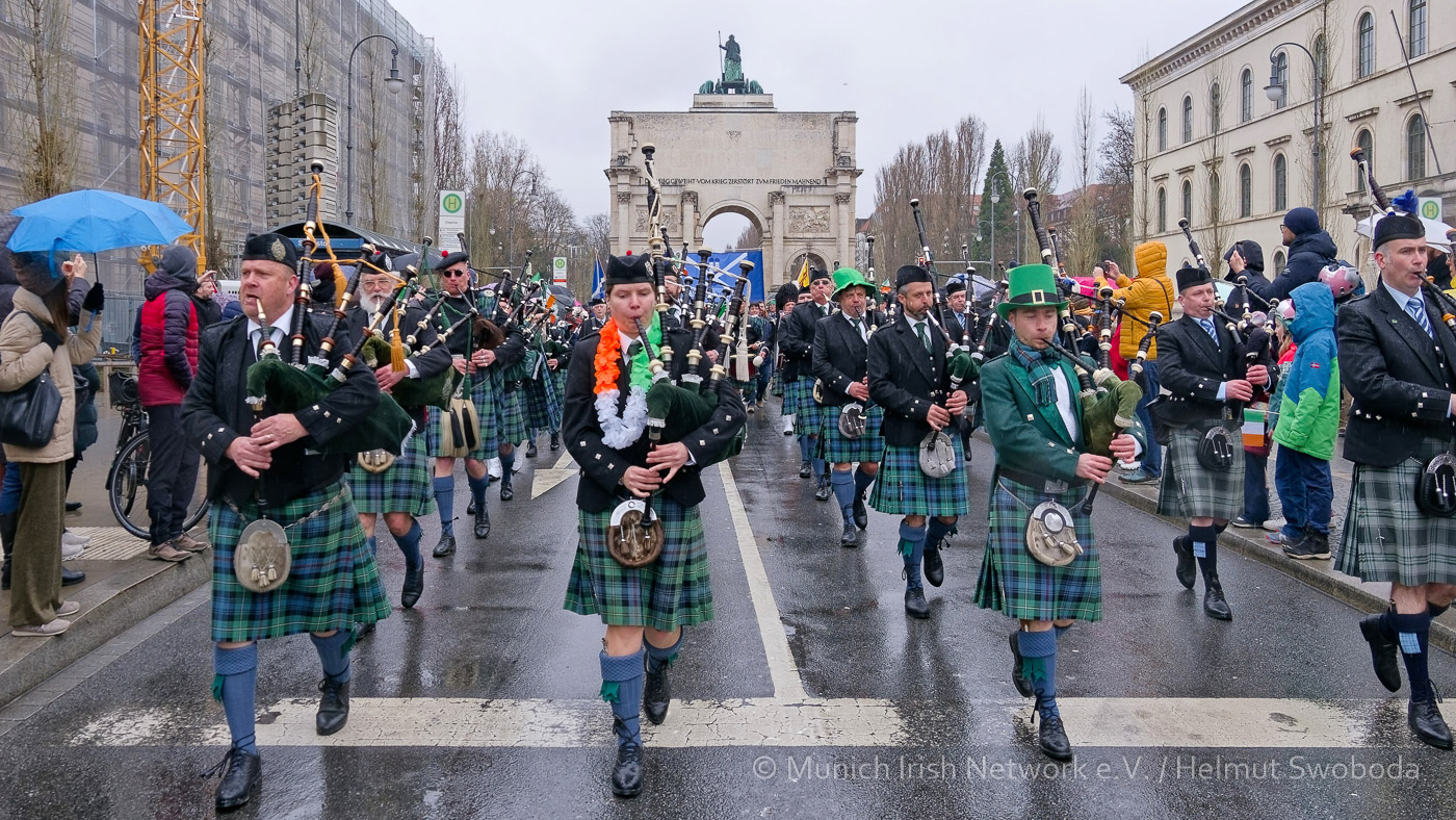 St. Patrick’s Day Parade 2025 & Buehneprogramm