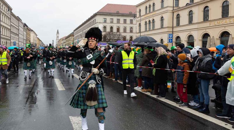Marschreihenfolge St. Patrick´s Day Parade München 2024