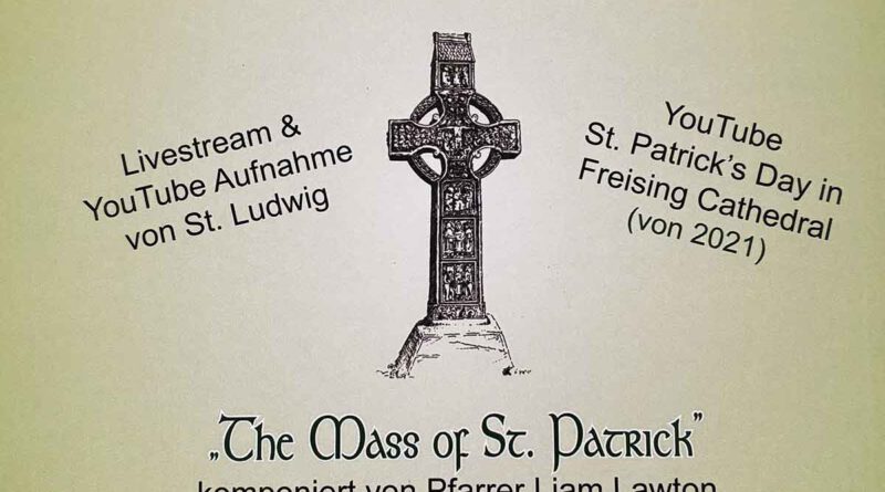 Messe zum St. Patrick Day - 14. März 2026 in St. Ludwig