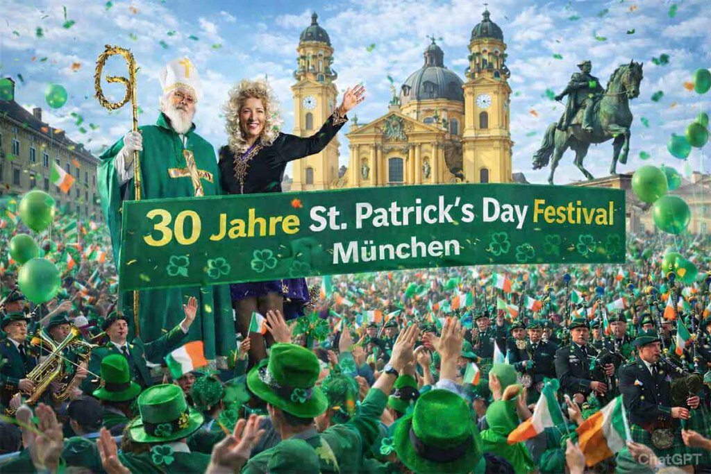 München ergrünt - 30 Jahre St. Patrick’s Day Festival