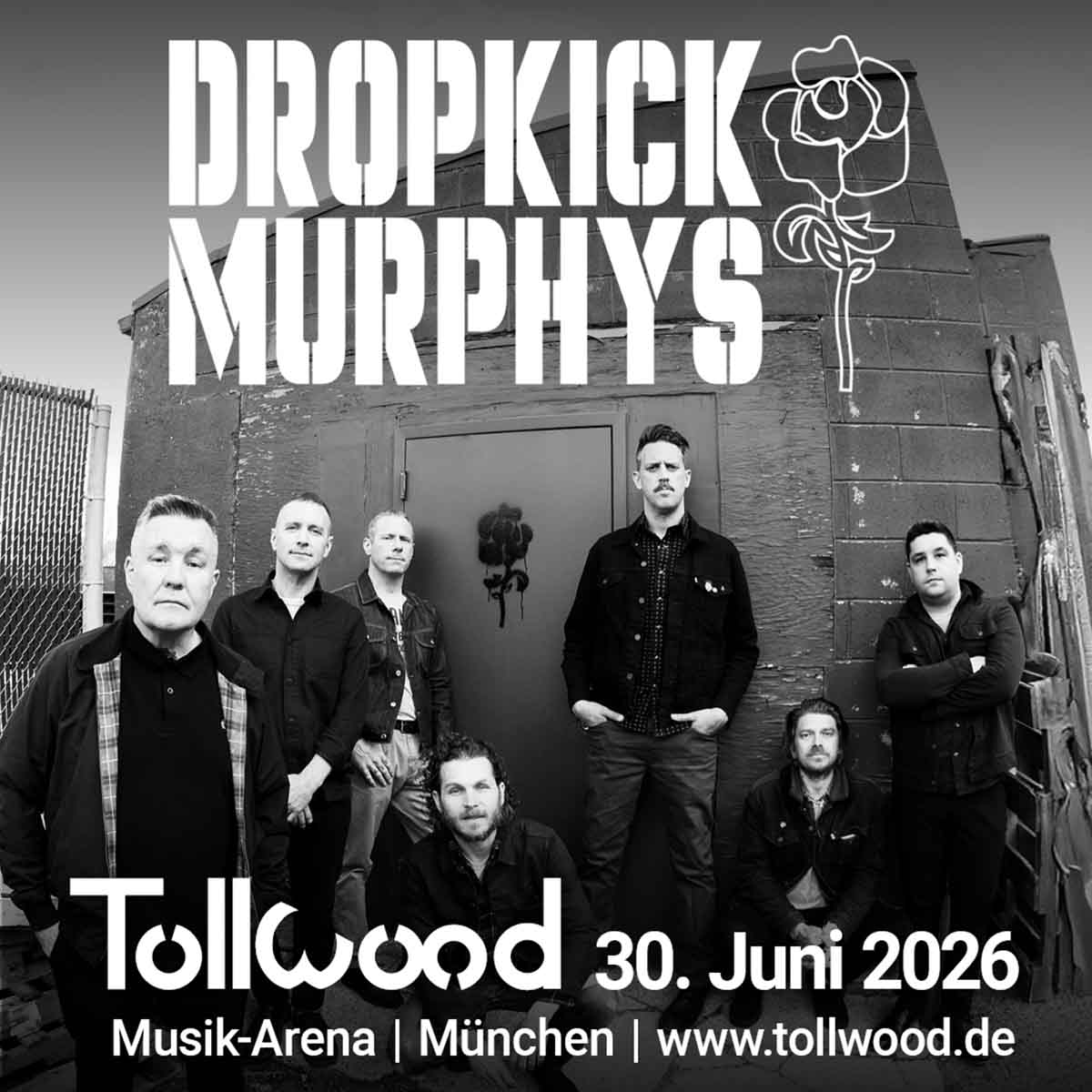 Dropkick Murphys - irischer Punkrock auf dem Tollwood Sommerfestival 2026
