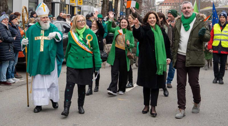 St. Patricks Day München 2026 - Parade - Eröffnung - Feierlichkeiten