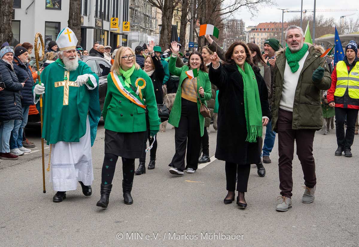 St. Patricks Day München 2026 – Parade – Eröffnung – Feierlichkeiten (Fotos)